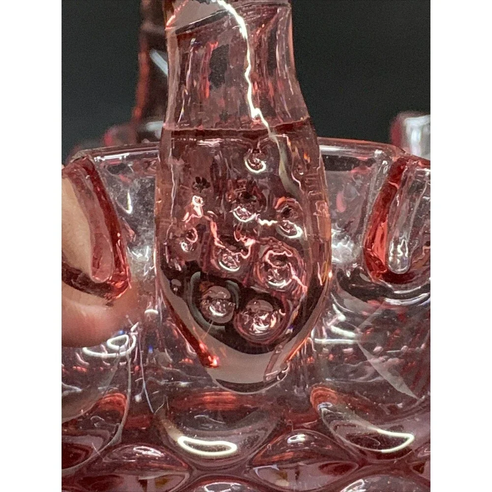 Fenton basket Colonial Pink 8